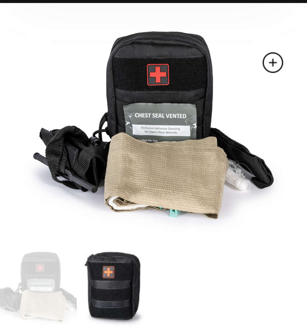 X Emergency First Aid Fundamentals, CPR, AED, Trauma Care Gunshot Wound